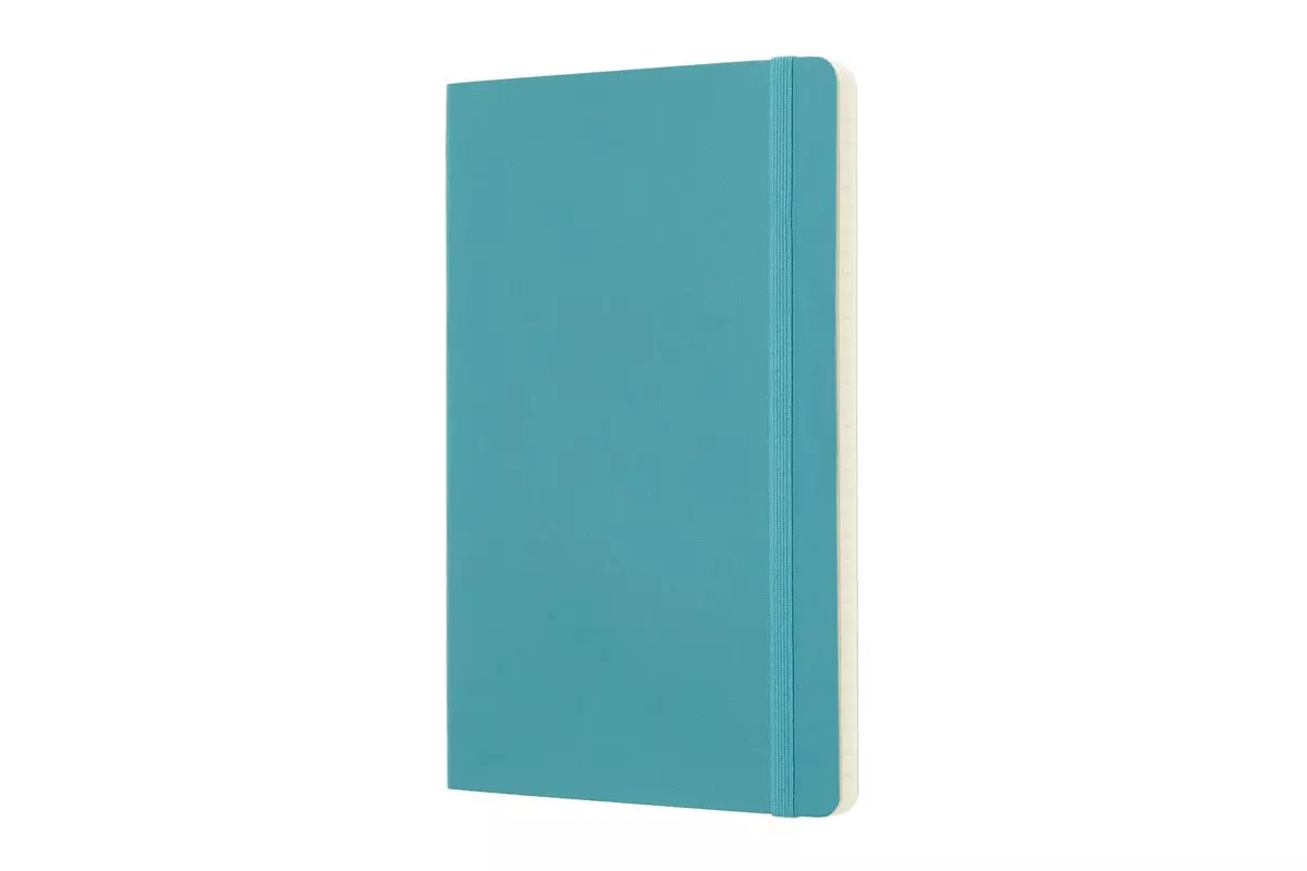 Een Moleskine Ruled Soft Cover Notebook Large Reef Blue koop je bij Moleskine.nl